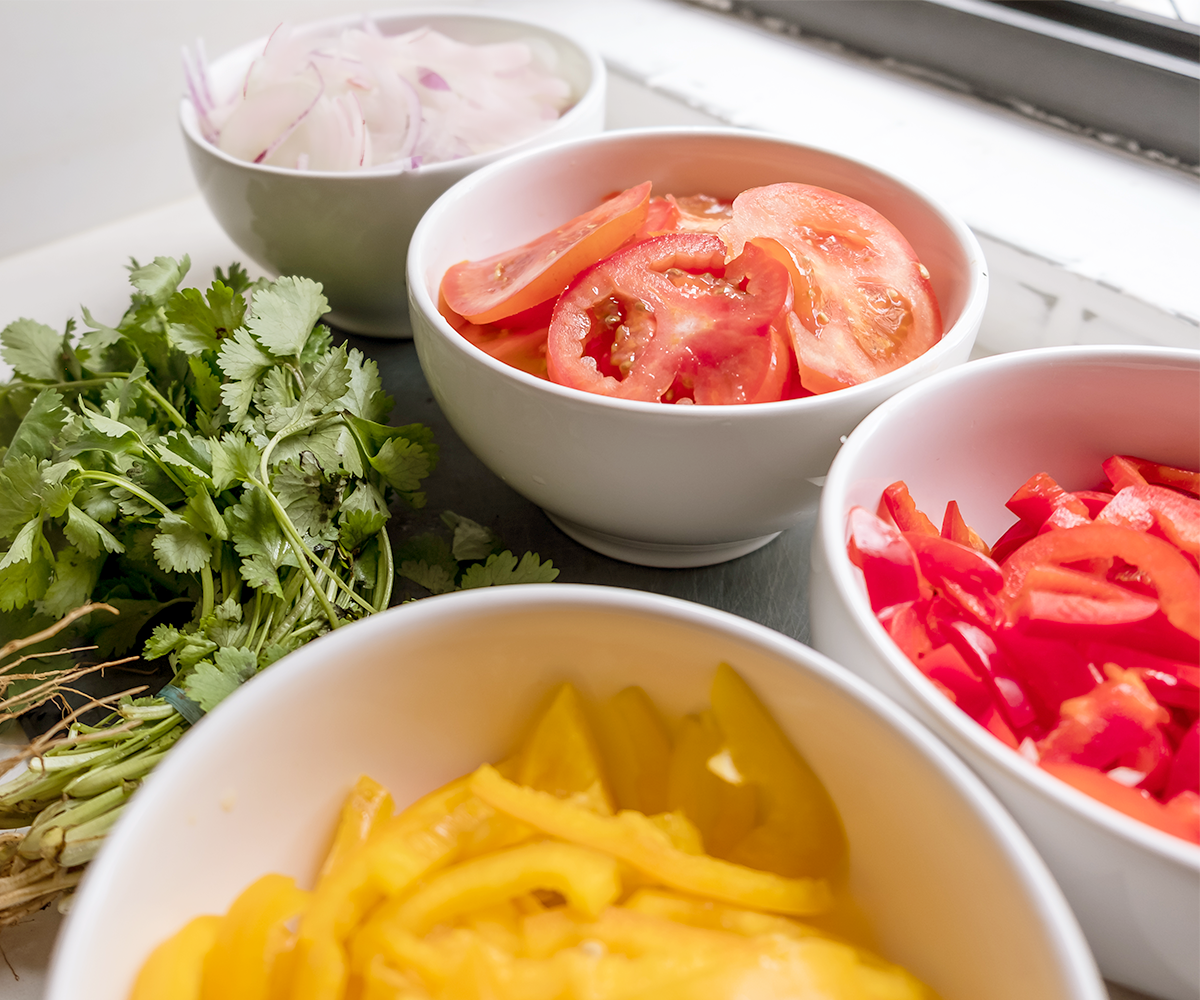 Premier 2019 - Receita de Salada de cebola roxa e pimentão na brasa